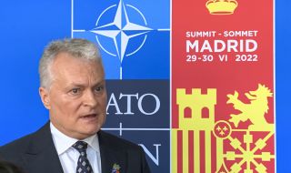 Президентът на Литва: Следващата среща на върха на НАТО ще е 2023 г. във Вилнюс