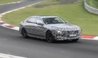 BMW тества електрическата 7 Series (ВИДЕО)