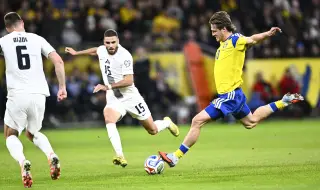 Швеция изпраща разочароващи квалификации: Скандинавците на дъното в групата след ново равенство