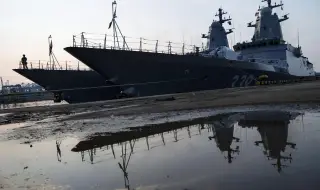 Украйна удари руски военен кораб на 1800 км разстояние