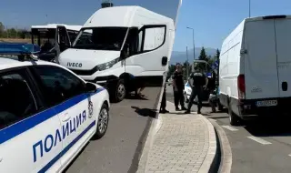 СДВР задържа мъж след кражба на микробус в София