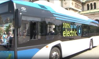 Нови електробуси тръгват в София