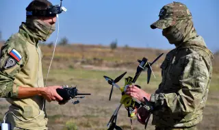 Ukrainian Army Strikes Russian Drone Storage Base 