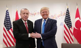 Ердоган отказал да седне на една маса с Тръмп