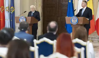 Президентът на Италия на посещение в Букурещ: Искаме Румъния да влезе изцяло в Шенген