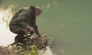 Замърсяване на река Луда Яна: През Пазарджишко потече вода с тюркоазено-зелен цвят