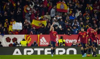 Испания "излъга" Албания с гол в последната минута