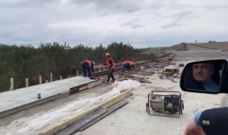 Борисов на "Хемус": Айде лъвчета, действайте (ВИДЕО)