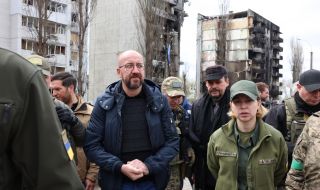 Шарл Мишел: Историята няма да забрави военните престъпления в Украйна