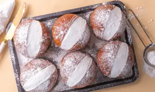 Рецепта на деня: Маритоци - италиански кифлички с крем