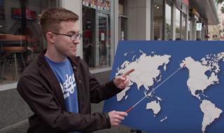 Американци не могат да назоват нито една държава на световната карта (ВИДЕО)