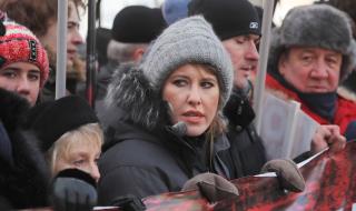 Нападнаха Ксения Собчак