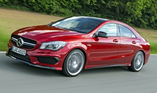 Mercedes-Benz набляга на предното предаване