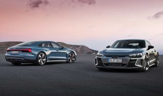 Audi представи електрическия E-Tron GT заедно с най-мощната RS версия
