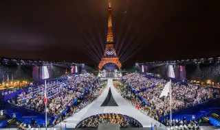 Президентът на Франция Еманюел Макрон откри официално 33-тите олимпийски игри в Париж