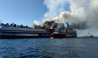 Пловдивски шофьори от пламналия ферибот: Оцеляхме с божията помощ, но всичко изгоря