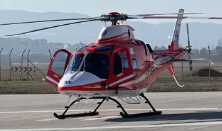 The first flights of the medical helicopter are expected by the end of May 