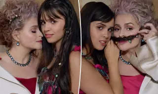 Дебют с мама: Дъщерята на Хелена Бонъм Картър и Тим Бъртън вече е модел ВИДЕО