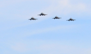 Германия, Швеция и Украйна с наблюдателен полет над Русия