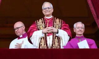 Pope Leo XIV celebrated his first mass in the Sistine Chapel 
