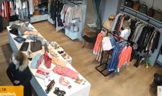 Две жени продължават да крадат скъпи дрехи в Бургас (ВИДЕО)