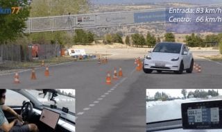 Tesla Model Y показа забележителни резултати на „лосовия тест“ (ВИДЕО)