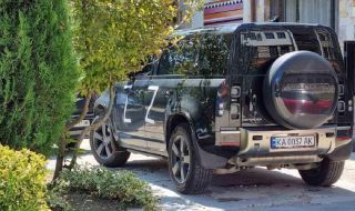 В България умишлено рисуват символи "Z" на украински коли