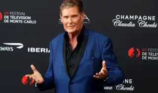 73-годишният Дейвид Хаселхоф се появи отслабнал и в инвалидна количка (СНИМКИ)