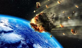 Метеорит падна и проби покрив на къща в Германия (СНИМКИ)