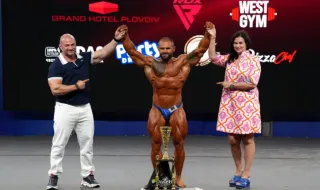 Стефан Георгиев стана абсолютен шампион на турнира по бодибилдинг "Muscle Cup Созопол 2026"