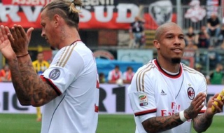 Милан спечели дербито с Интер на китайска земя