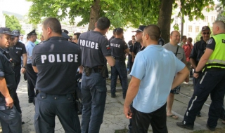 Нов протест на полицаите се проведе в София