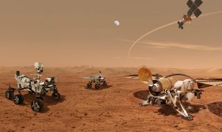 Марсоходът „Пърсивиърънс“ показа следи от древна река на Марс (СНИМКА)