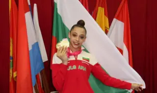 Сияна Алекова озари Варна с европейско злато на обръч