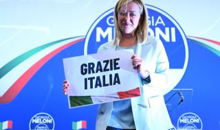 Крайнодясната партия "Братя на Италия" на Джорджа Мелони спечели парламентарния вот в Италия