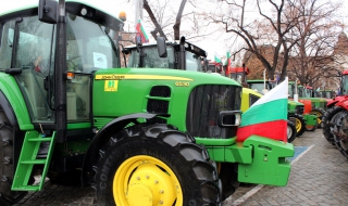 Фермери протестират в София (обновена)
