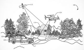 Ford патентова дрон, който помага за шофиране в тежък офроуд