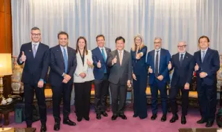 Италианска парламентарна делегация проведе срещи на високо равнище в Тайпе