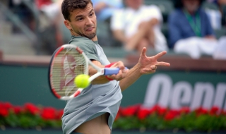 Григор Димитров отпадна на двойки в Индиън Уелс