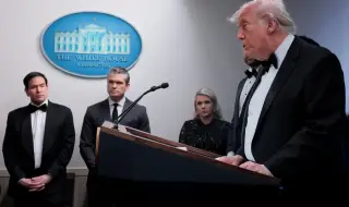 Тръмп: Тежко въоръженият стрелец бе повален от смели членове на Тайните служби