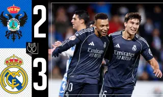 Real Madrid suffered with an anonymous underdog, but continues in the King's Cup after a 3:2 success 