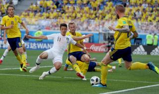 Швеция победи Южна Корея с гол от дузпа