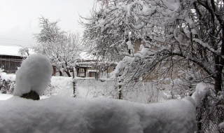Сняг вали в Драгоман и Кюстендил