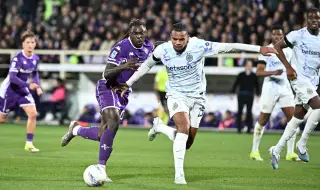 Интер не успя да бие Фиорентина, преднината на върха е шест точки