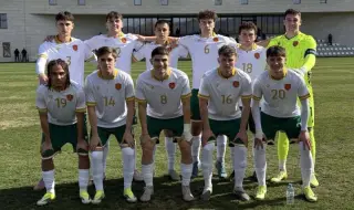 Юношеските национали на България по футбол с победа над Северна Македония