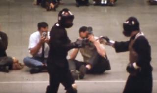 Единствената заснета реална битка на Брус Лий