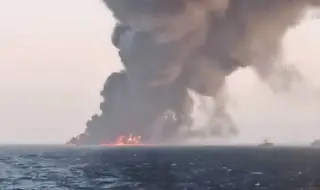 Трети кораб е поразен от снаряд близо до Ормузкия проток