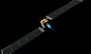 НАСА разби сонда-камикадзе в астероид (ВИДЕО)