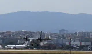 Самолет кацна аварийно на Летище София