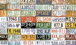 Историята на регистрационните номера на колите